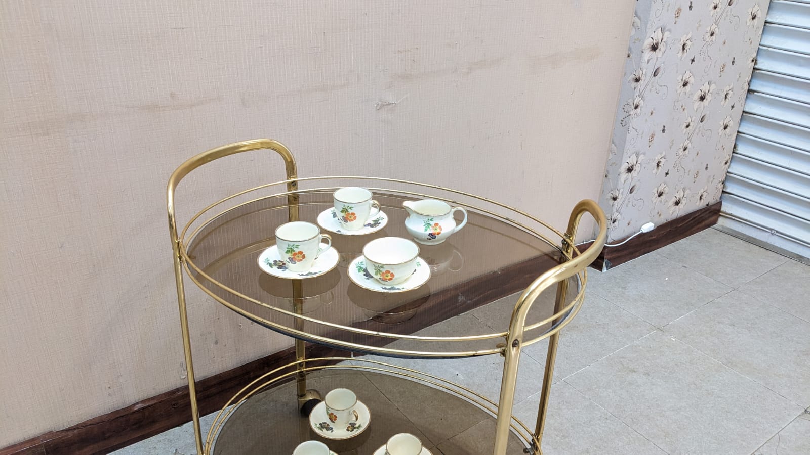 2 Tier Tea Trolley