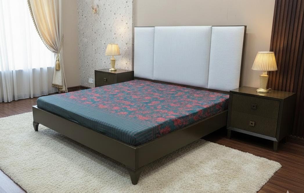 Modern King Size Bed Set