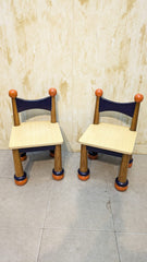 Kids Wooden Chairs – Pair
