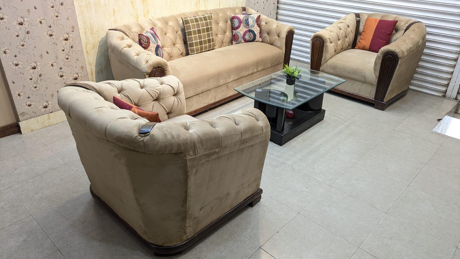 5 Seater Chesterfield Sofa Set