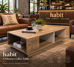 ̶HABIT Osborne COFFEE TABLE – STYLE