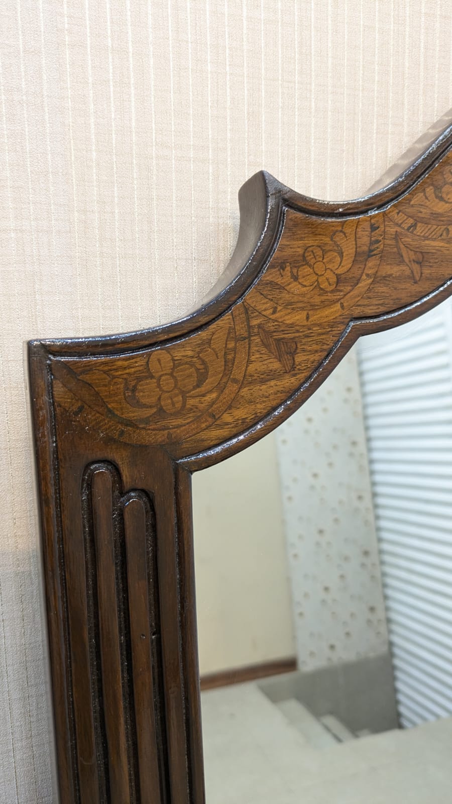 Vintage King Size Bed Set with Mattress
