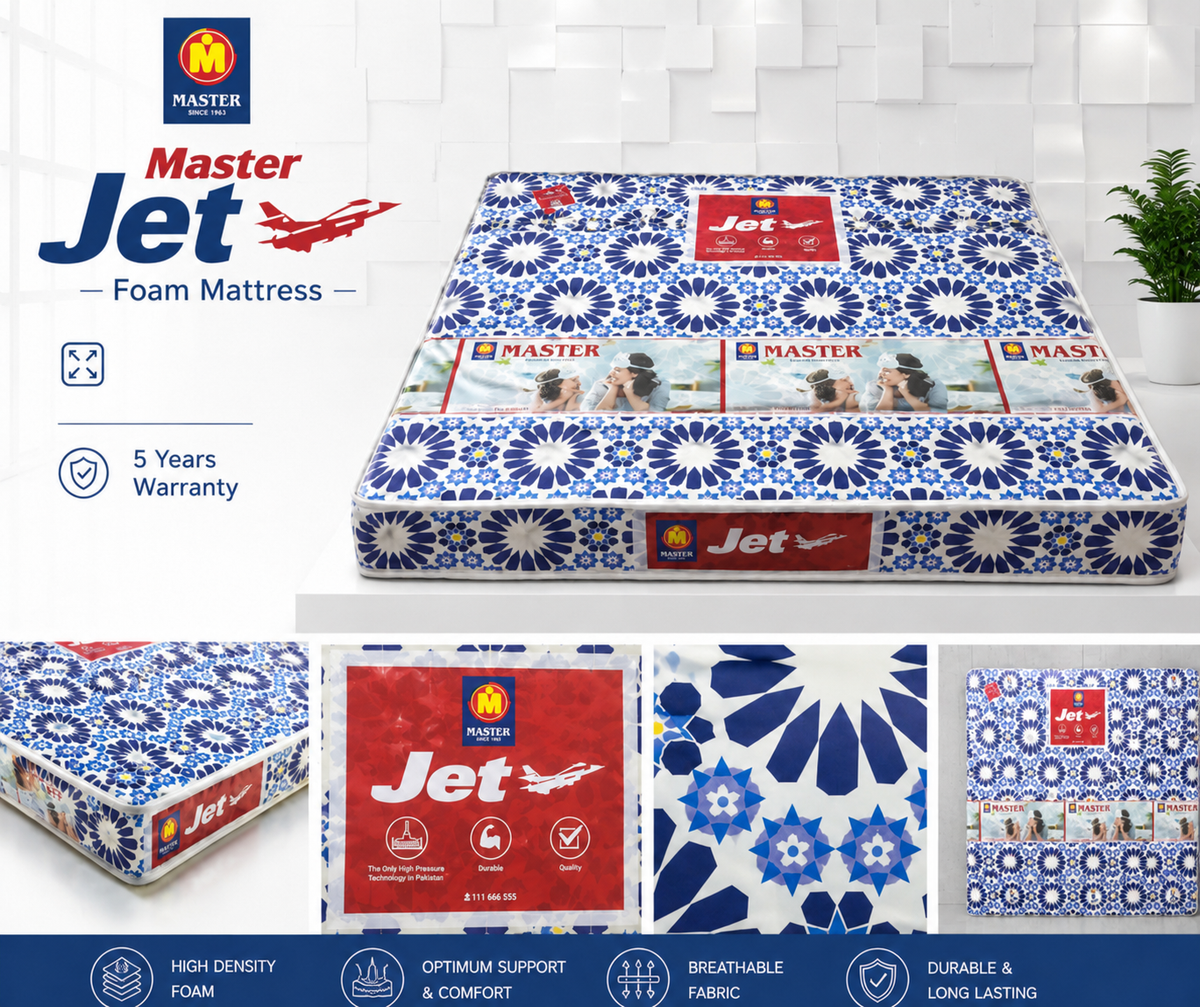 Brand New Master Jet Foam Mattress