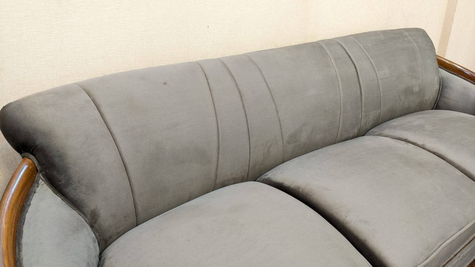 Solid Sheesham Wood 5 Seater Sofa Set