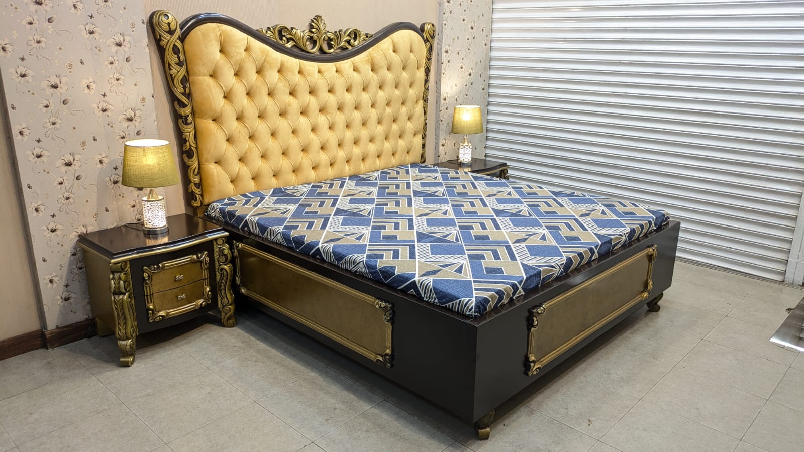 Luxury Design King Size Complete Bedroom Set