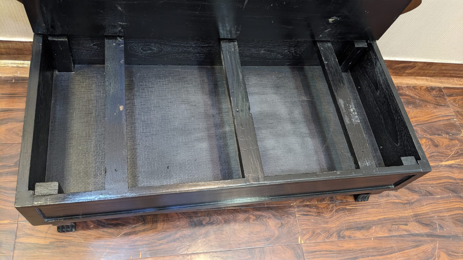 Sheesham Wood 2 Seater Storage Seattee