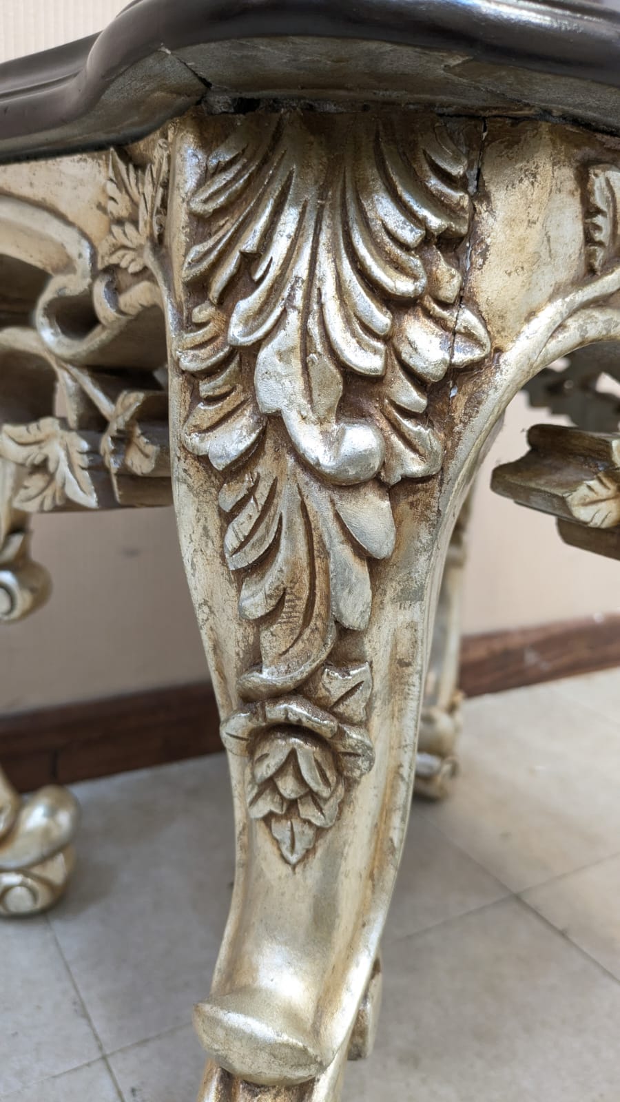 Pure Sheesham Wood Corner Table
