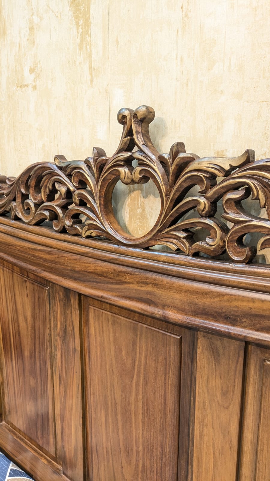 SHEESHAM WOOD KING SIZE BEDROOM SET