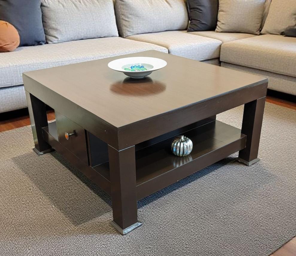 Center Table with Storage Drawers