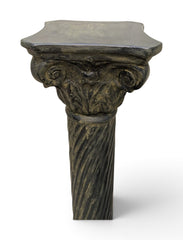 Pedestal with Imported flower vase