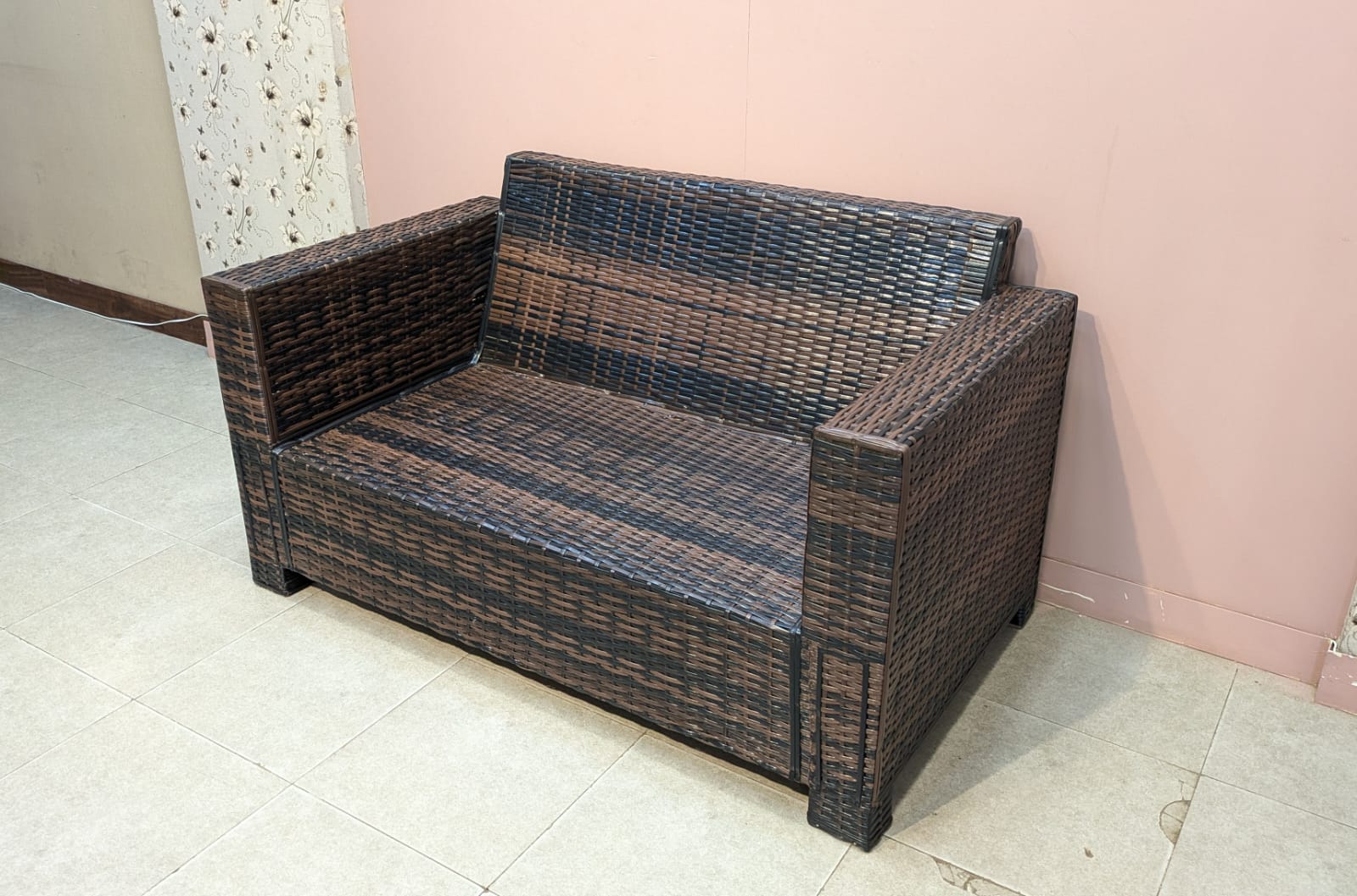 2 Seater Outdoor Rattan Sofa