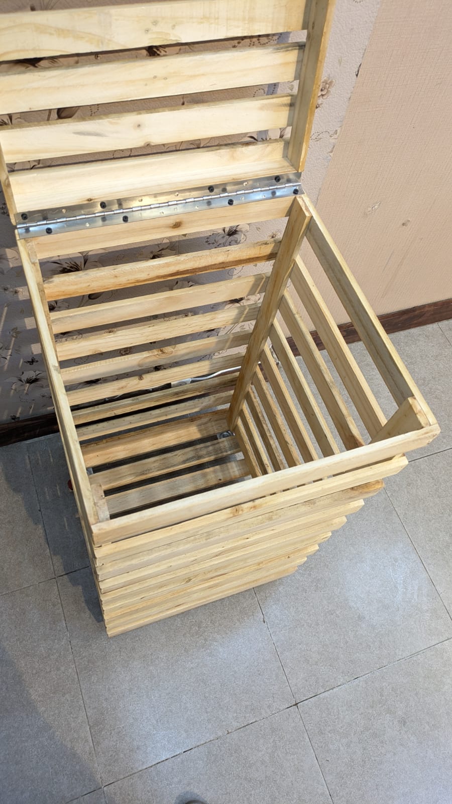 Brand New Pure Wooden Laundry Bin