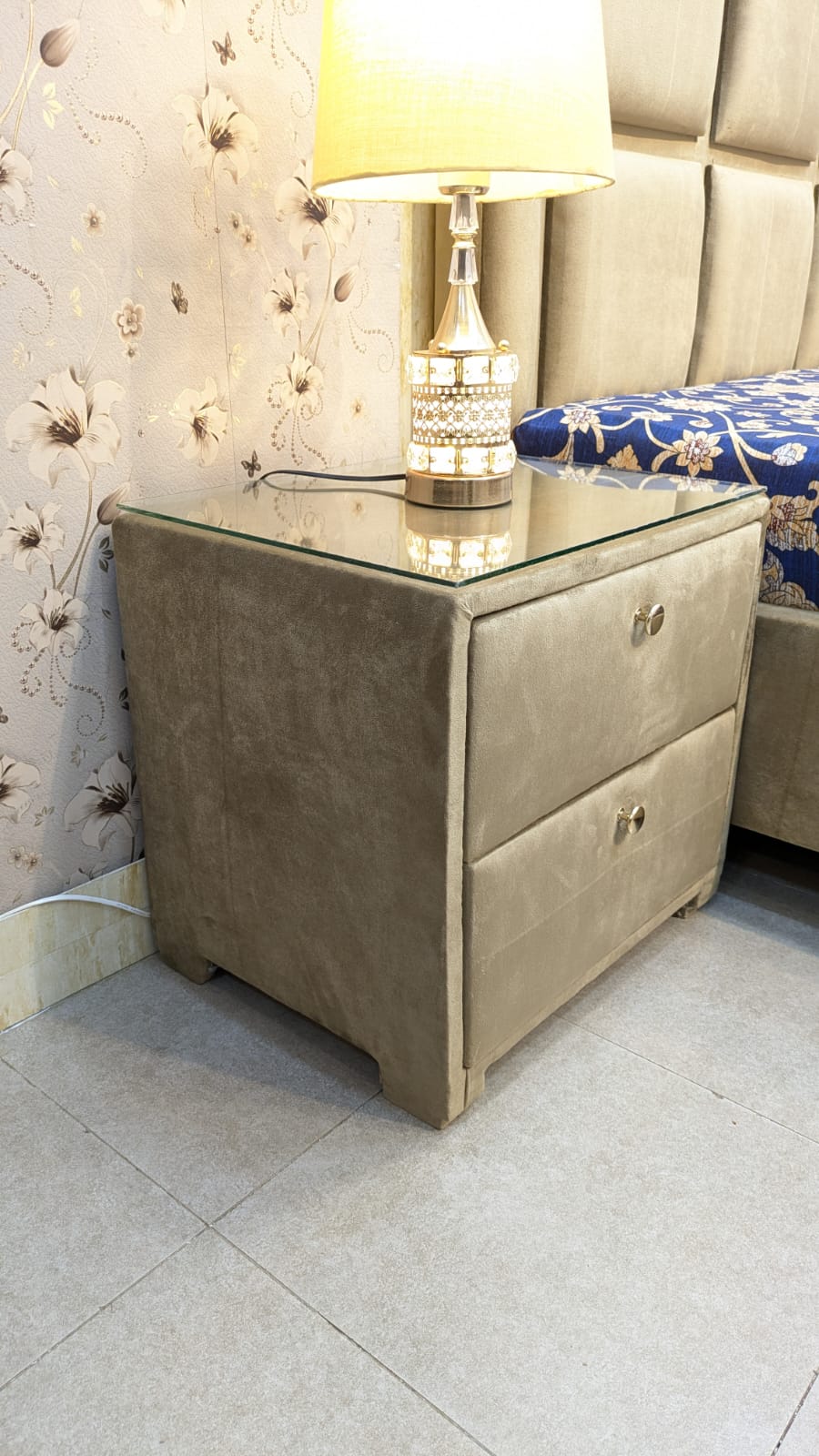 Modern Design King Size Bed Set