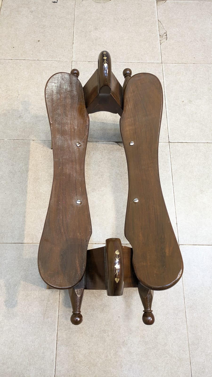 Beautiful solid sheesham wood Pair of Camel Stool
