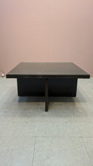 ELEGANT CENTER TABLE WITH 4 CUSHIONED STOOLS