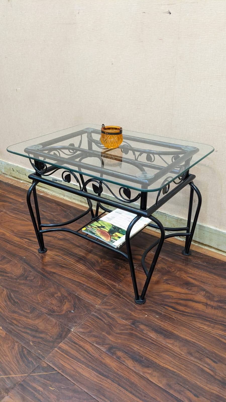 Metal Center & Side Tables Set