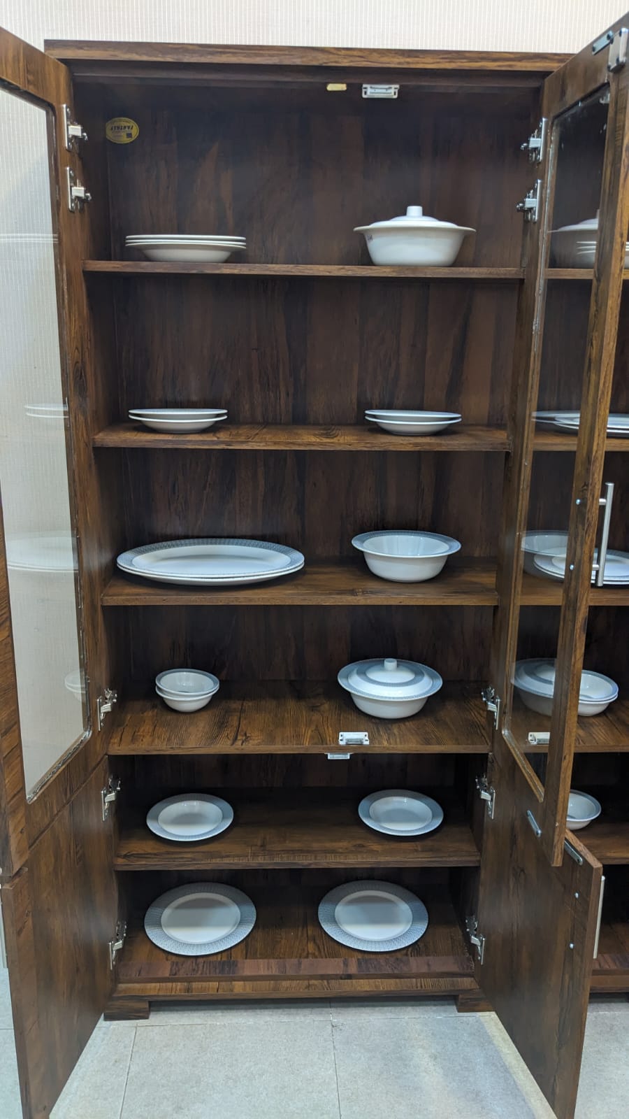 New 3 Door Crockery Divider