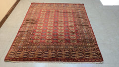 Vintage Bokhara Hand Knotted Carpet