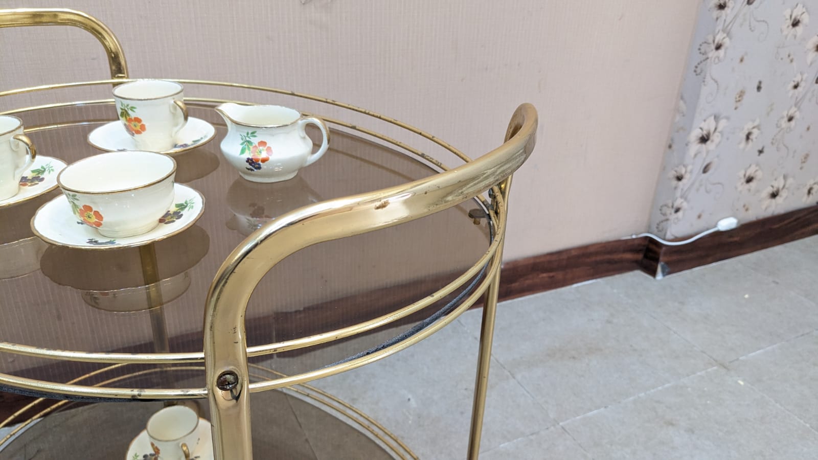2 Tier Tea Trolley