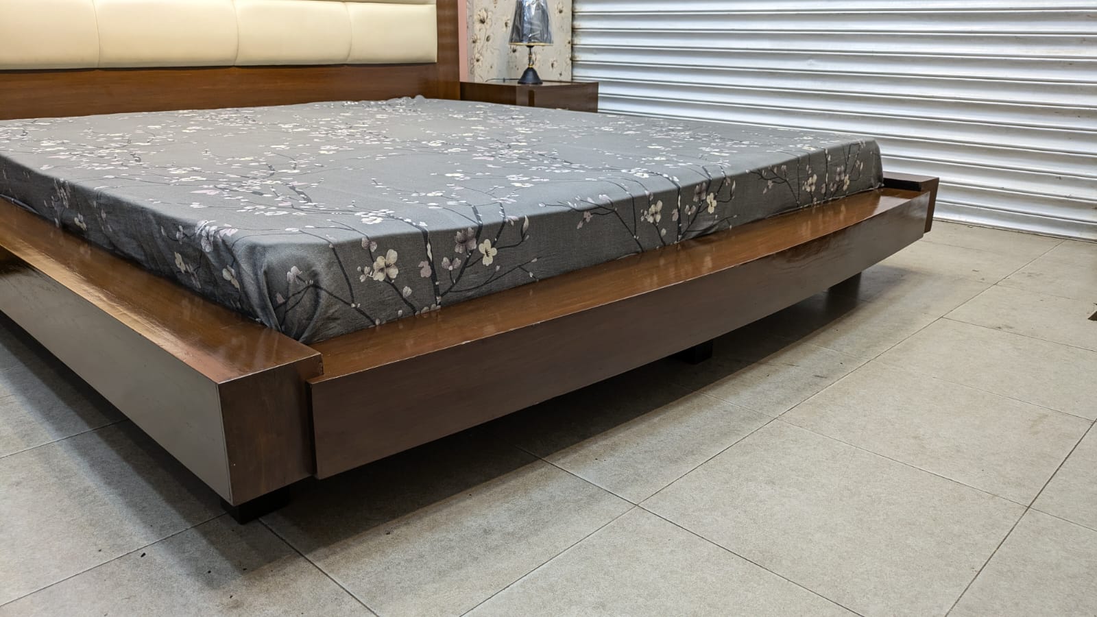 Low Height king Size Bed Set