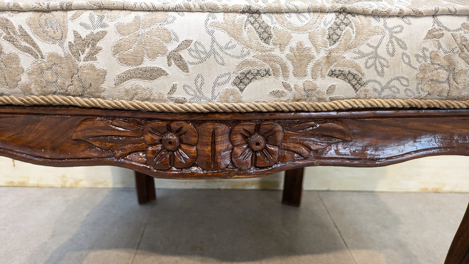 Solid Sheesham Wood Pair of Coffee Chairs Set