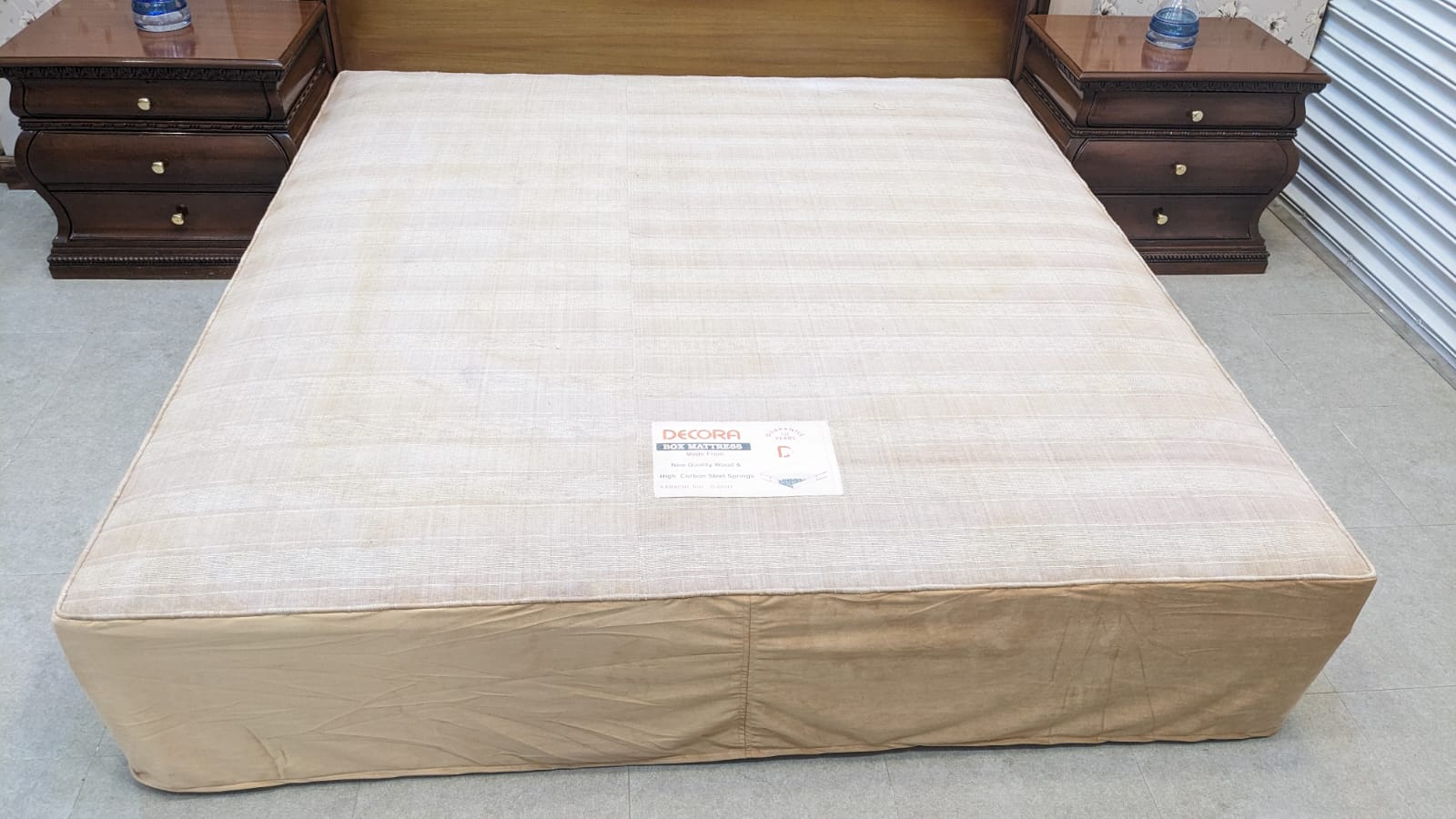 Sheesham Wood King Size Bed Set