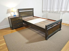 Single Bed With Side Table