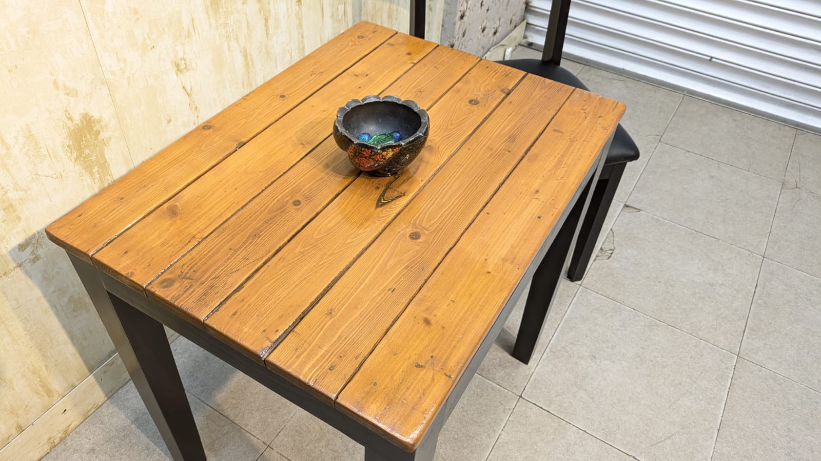 Pure Wooden 2 seater dining table