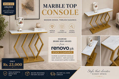Marble Top Console