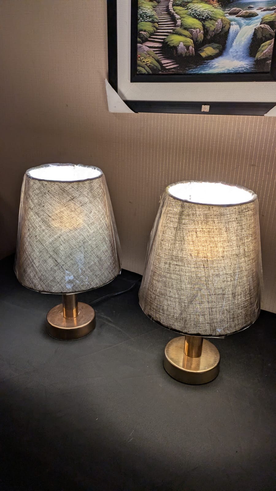 Brand New Pair Of Table Lamps