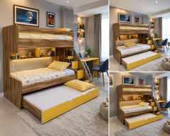Interwood Wilson Triple Bunk Bed