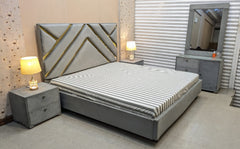Modern Design King Size Bed Set