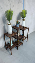 Brand New Wooden Tiered Display Rack