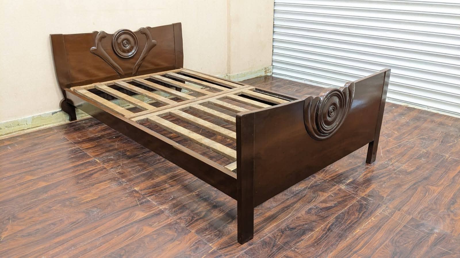 Solid Sheesham Wood Single Bed