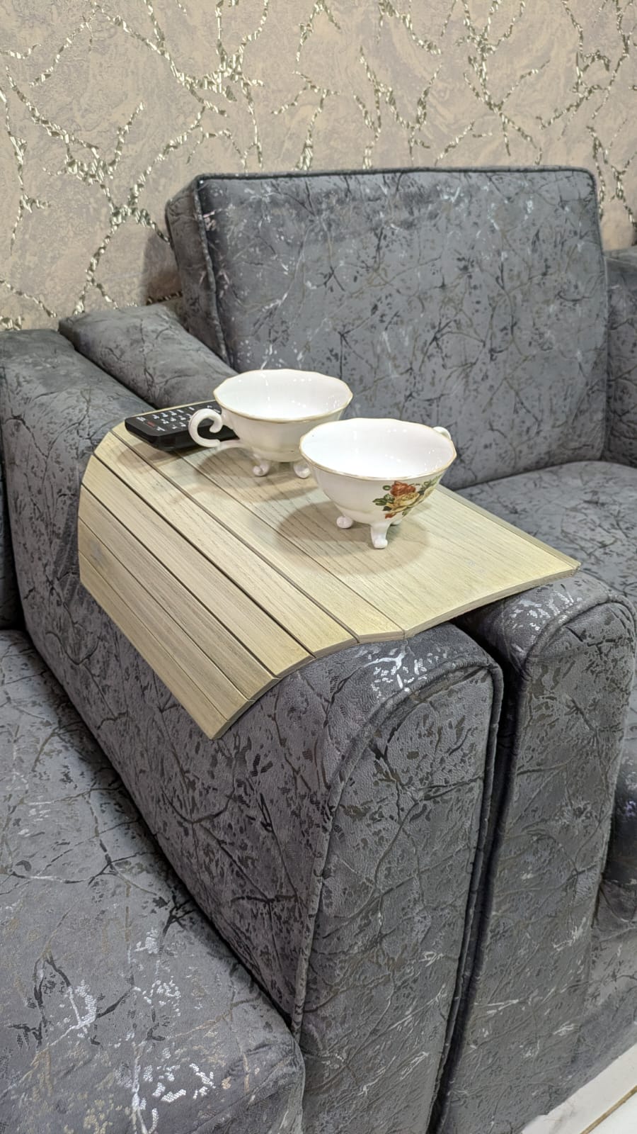 Brand New Wooden Sofa Armrest Table