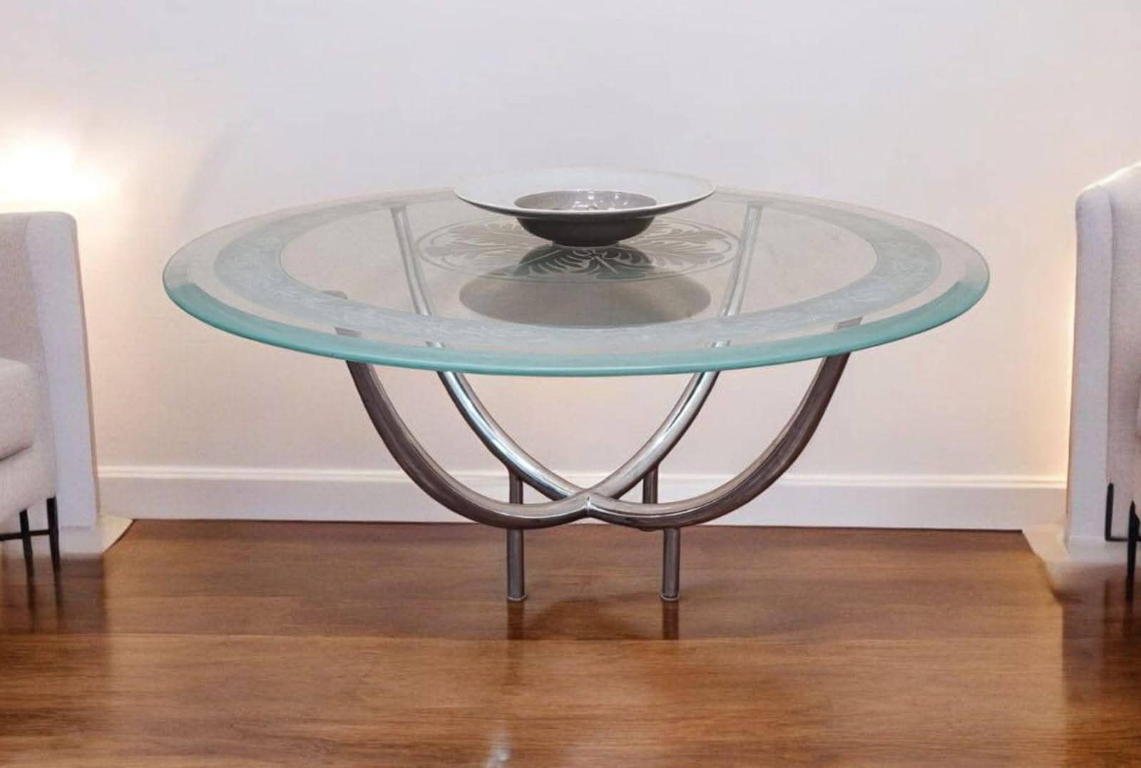 Stylish Glass Center Table