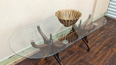 Pure Sheesham Wood Center & Side Tables Set
