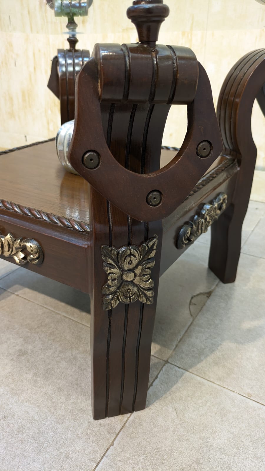 Center Table with 2 Side Tables Set