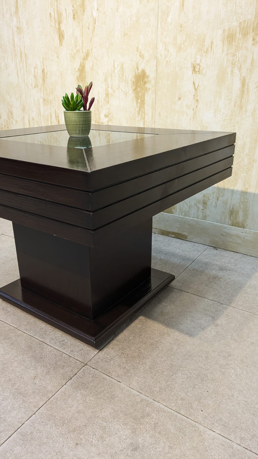 Center Table with 2 Side Tables Set