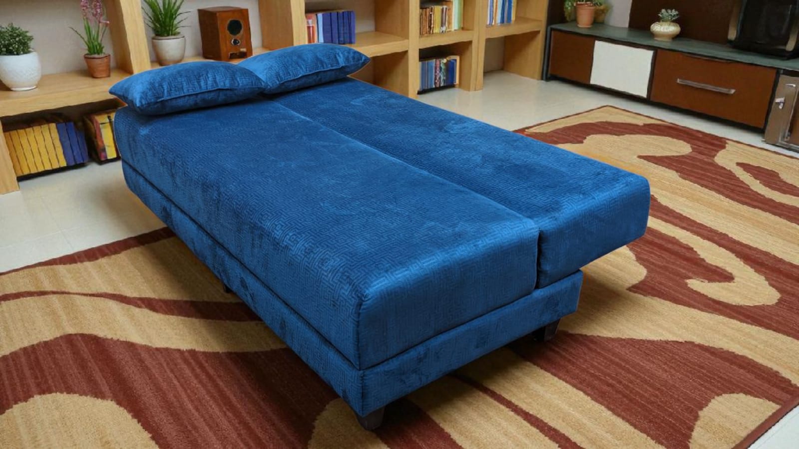 DivineCrafts Sofa Cum Bed