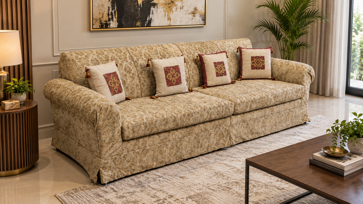 Comfortable 4-Seater Sofa
