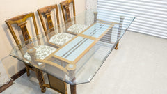Solid Sheesham Wood 8 Seater Dining Table