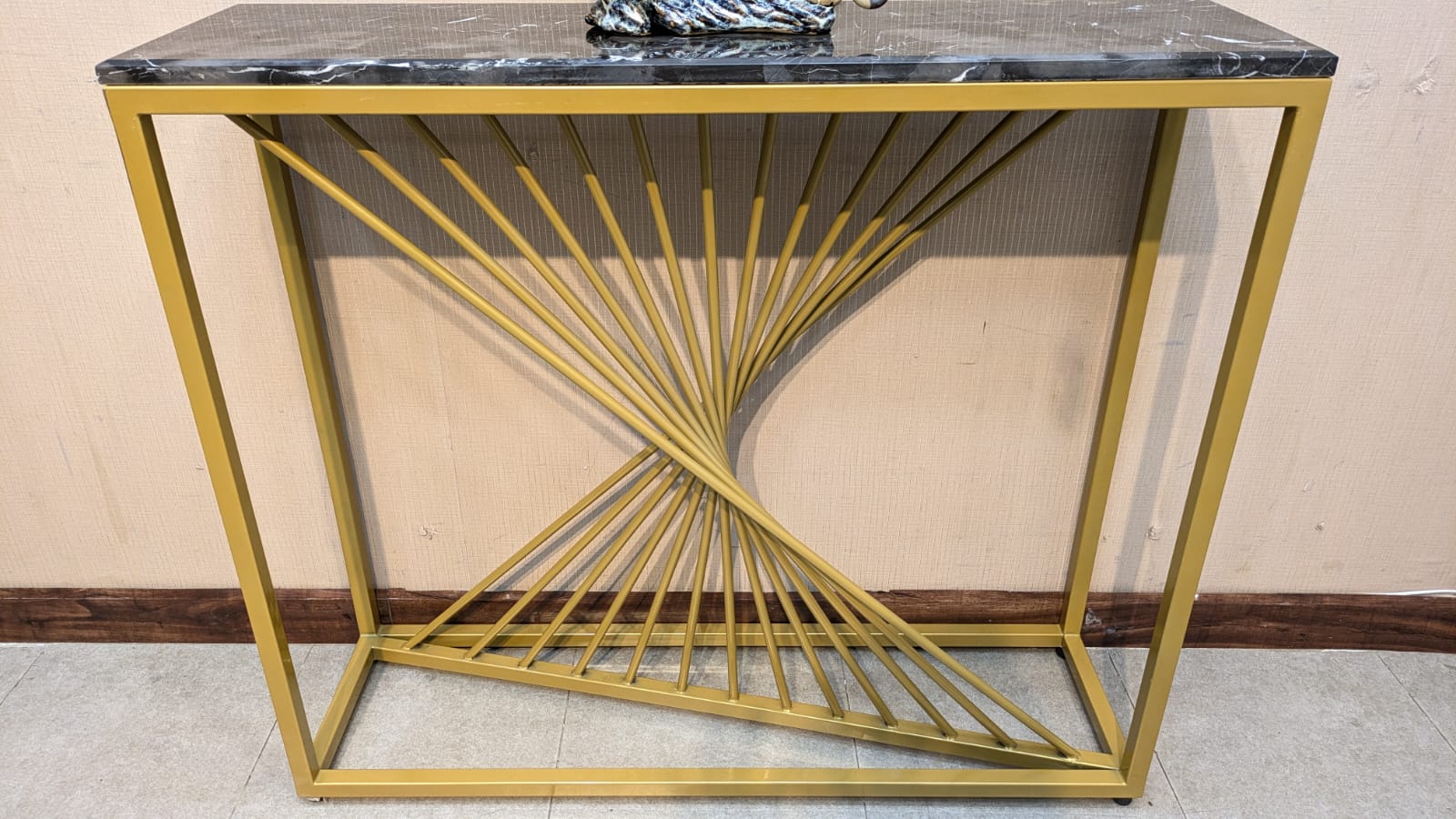 Brand New Unused Modern Marble Top Console