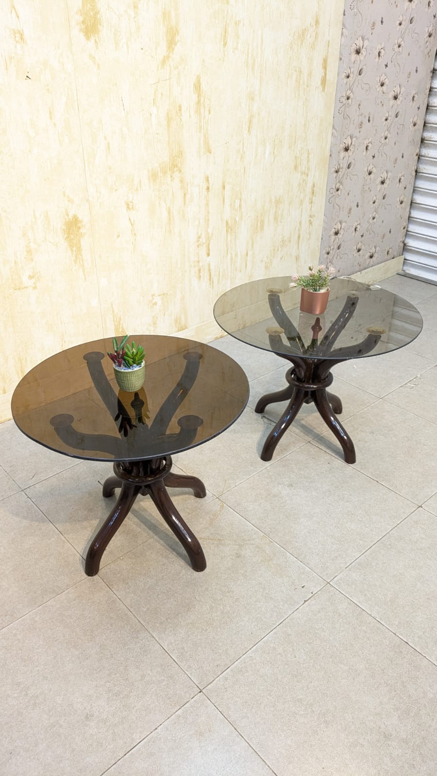 Center Table With 2 Side Tables