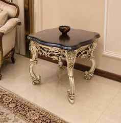 Pure Sheesham Wood Corner Table