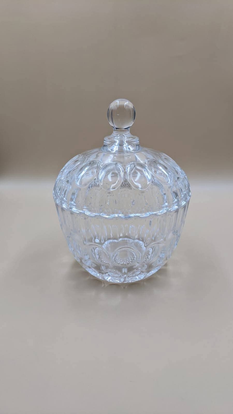 Decorative Glass Candy Jar