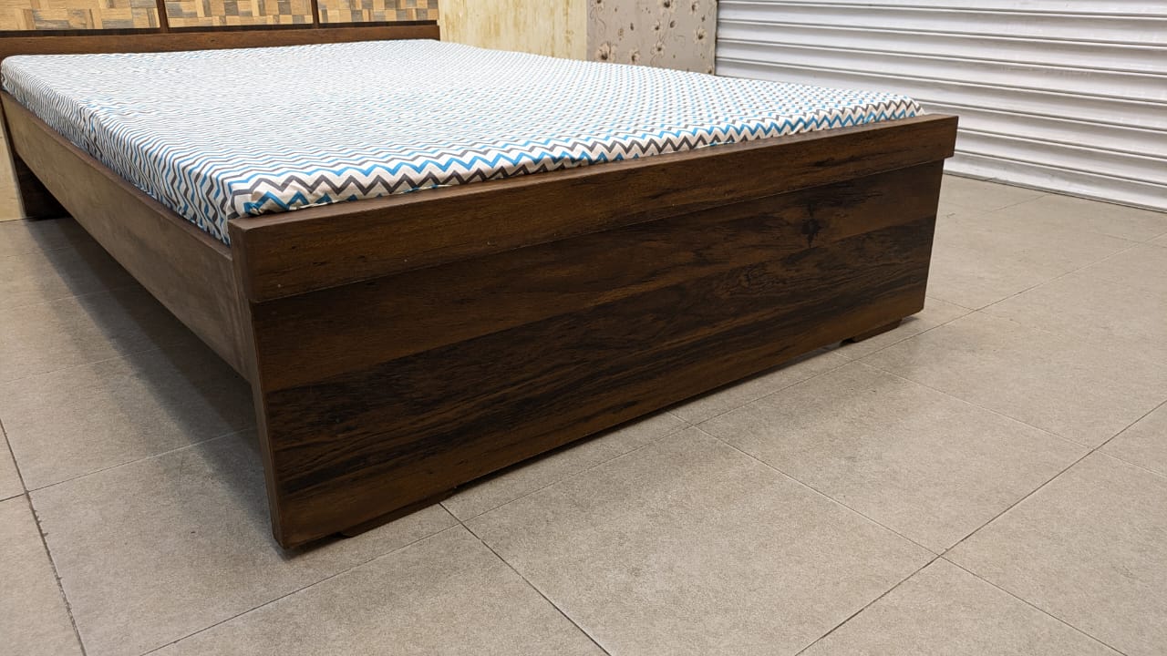 Twin Size Bed with Dura Foam Mattress