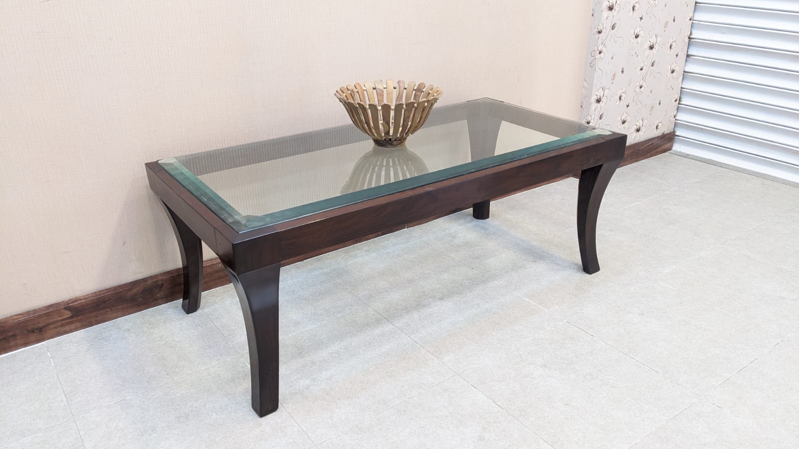 Solid Sheesham Wood Center Table
