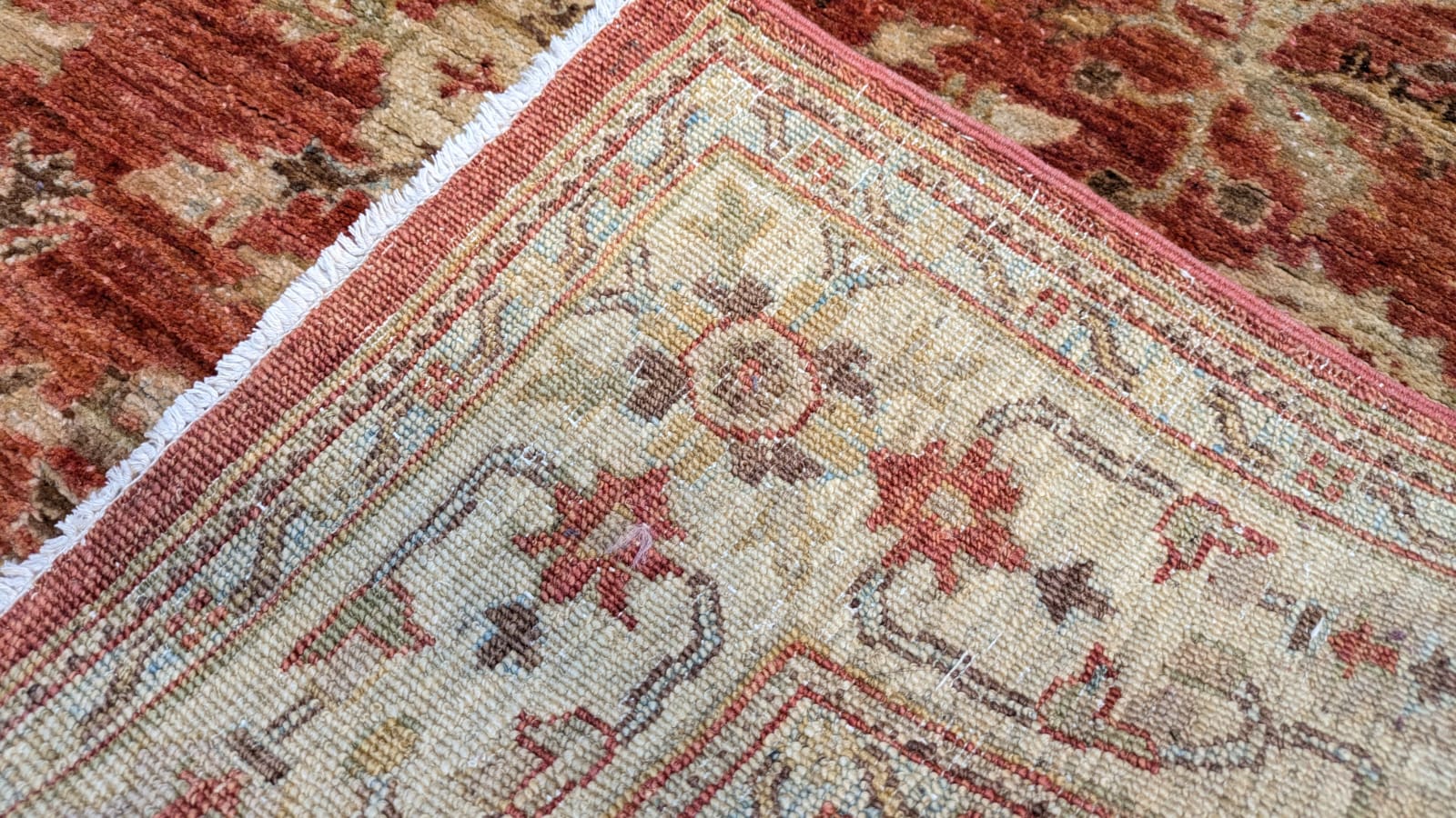 Vintage Afghanistan Chobee Hand Knotted Carpet