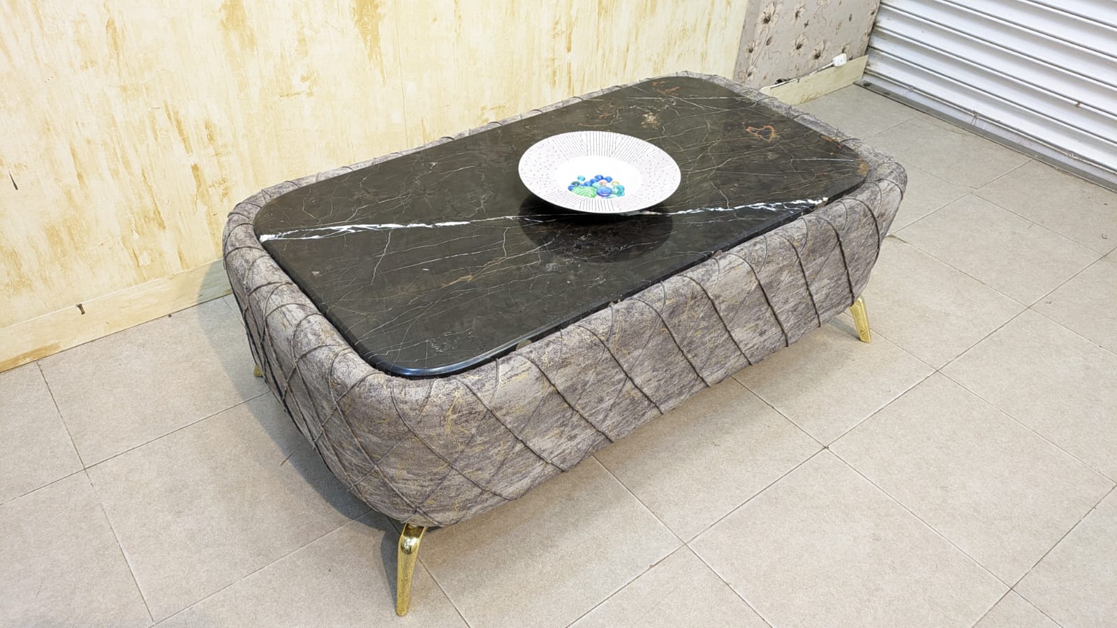 Turkish Design 7 Seater Sofa Set with Center Table